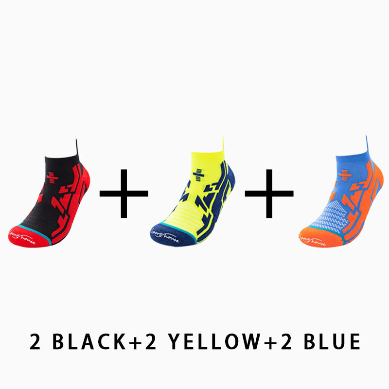 Profession Men's Running Compression Socks(6 pairs)