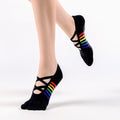 Custom Design Anti Slip Grip Pilates Yoga Socks (5 Units)