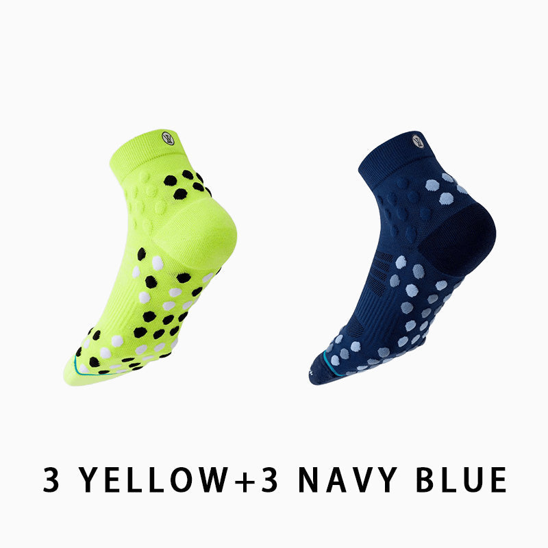 Men's Polka Dot Running Socks（6 pairs）