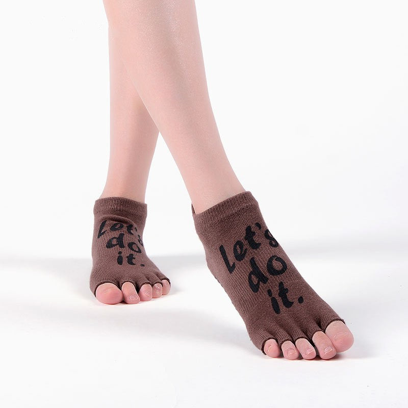 Custom Logo Gym Pilates Yoga Sock (5 Units)