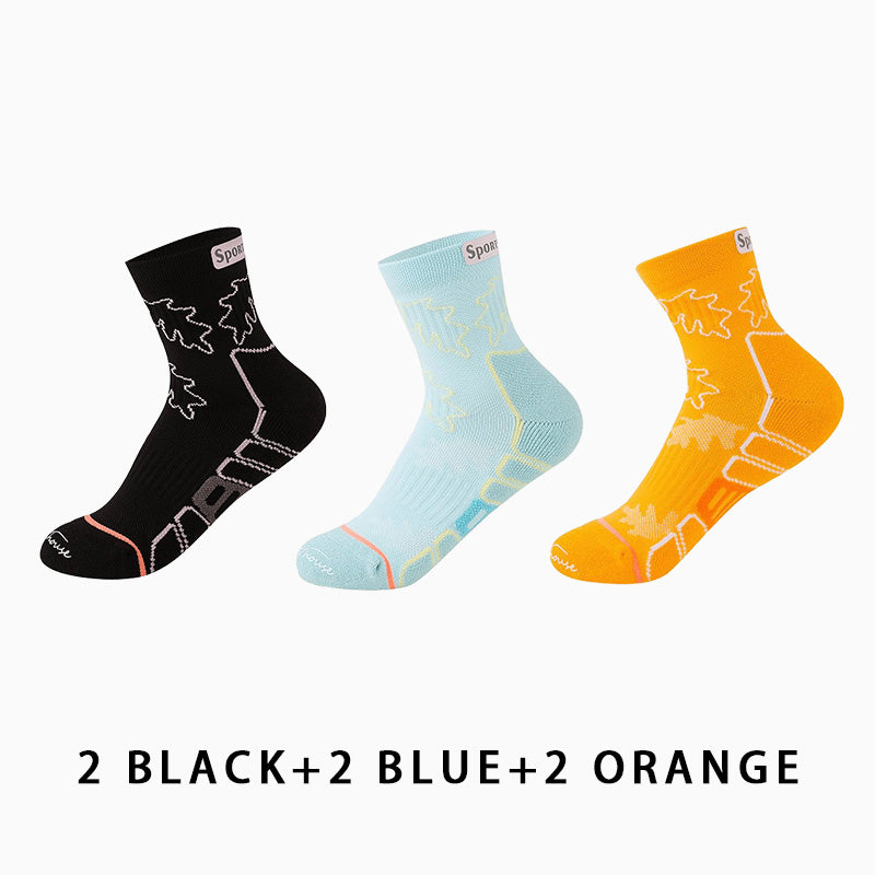 Women's Breathable Running Compression Socks（6 pairs）