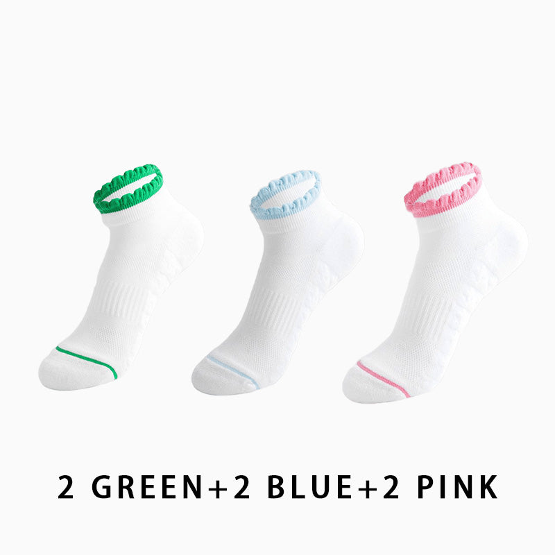 Women's Low Cut Running Socks（6 pairs）