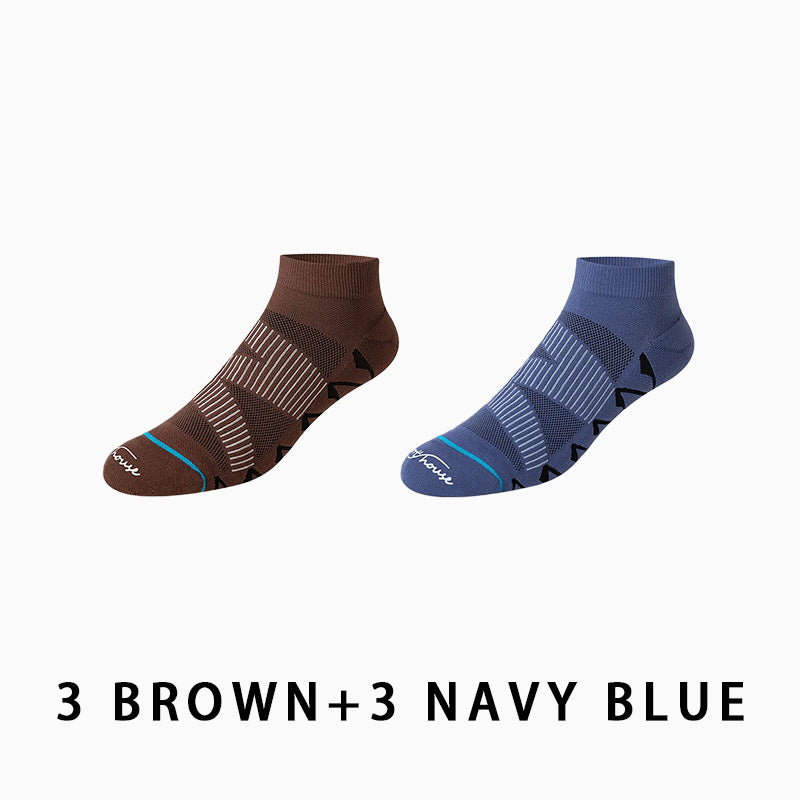 Marathon Men's Profession Running Socks（6 pairs）