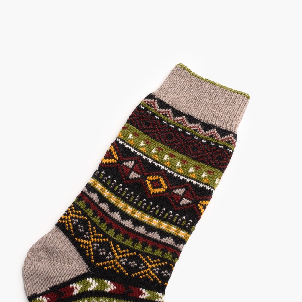 Women's Geo Sock | Tortoise