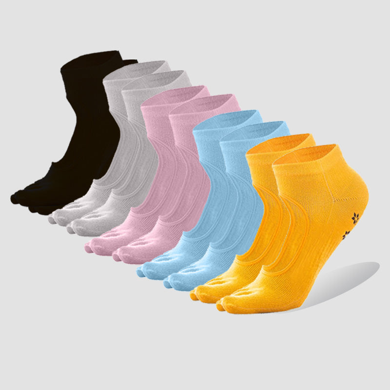 Professional Women's Pilates Yoga Socks（6 pairs）