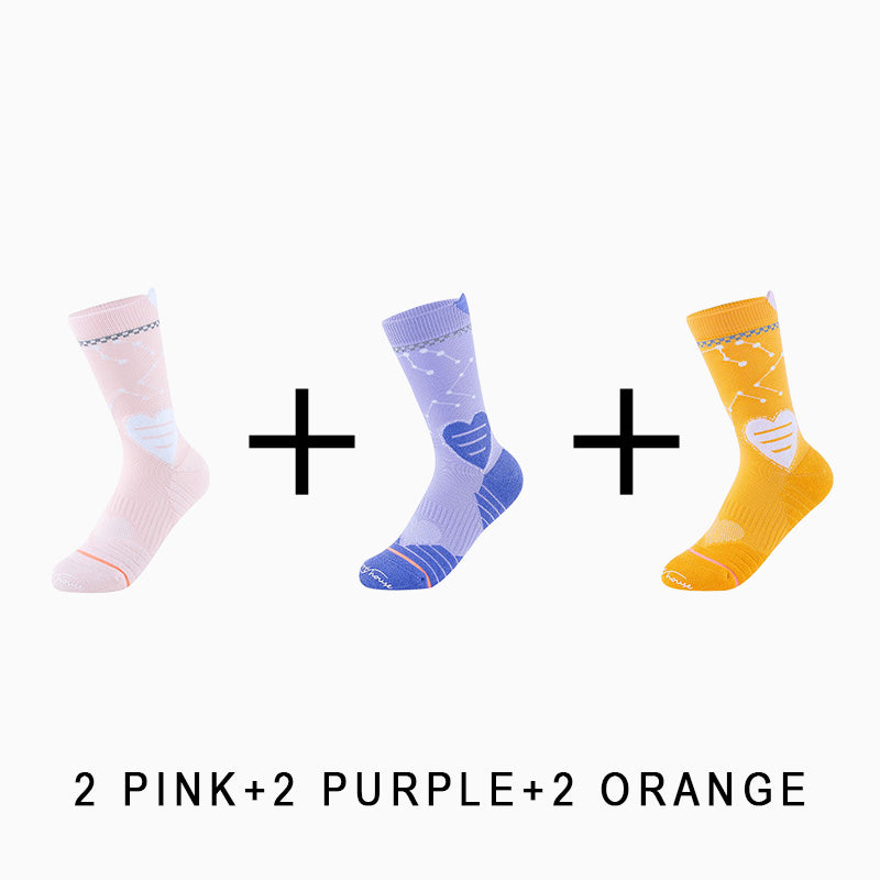 Women's Professional Breathable Cycling Socks（6 pairs）