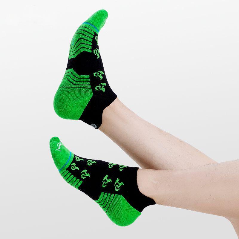 Men's Short Thin Running Socks（6 pairs）