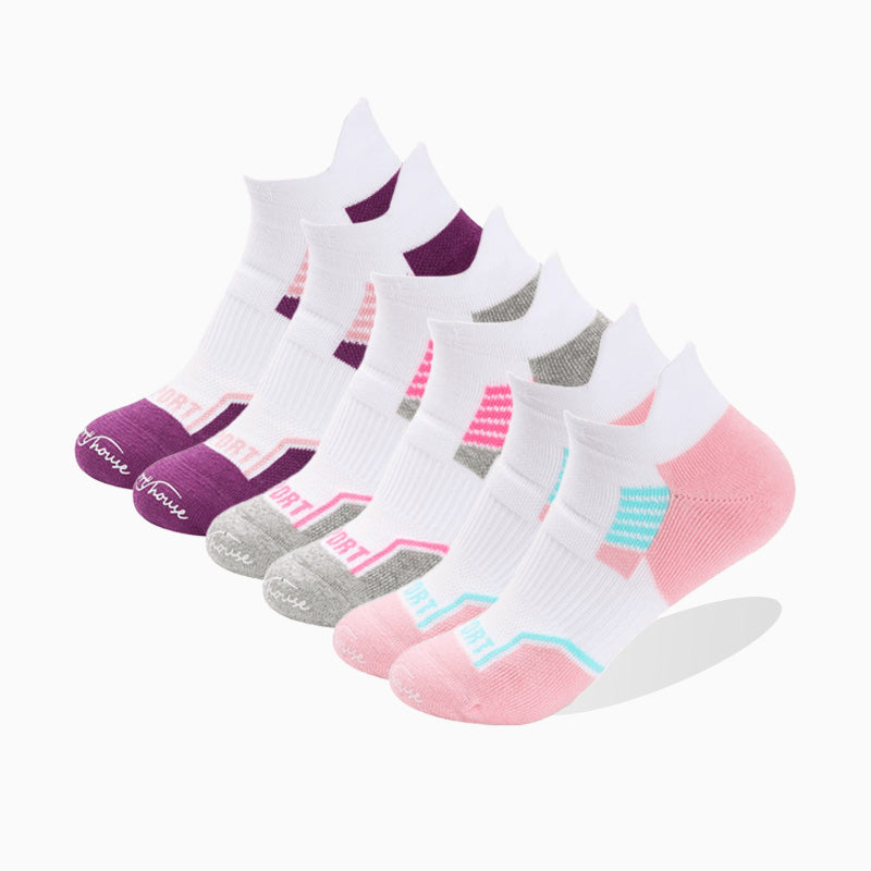 Professional Women's Running Socks（6 pairs）