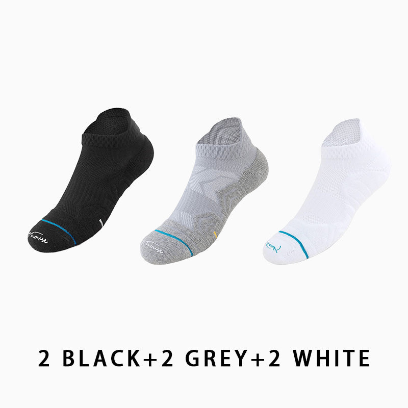 Men's Non-slip Breathable Running Socks(6 pairs)