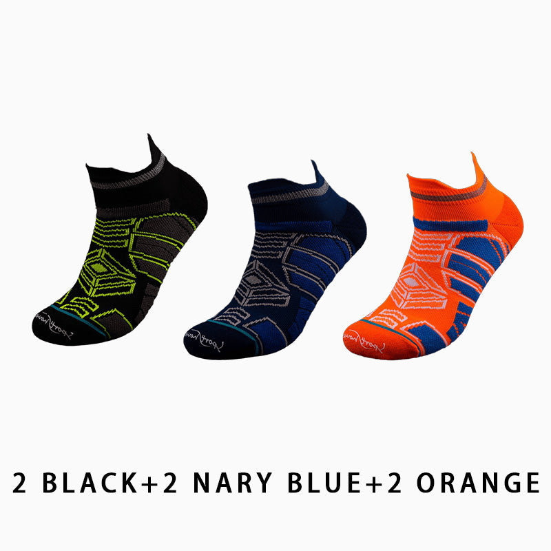 Breathable Men's Running Compression Socks（6 pairs）