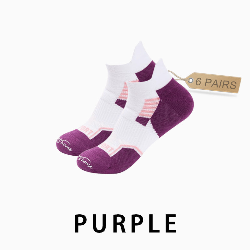 Professional Women's Running Socks（6 pairs）