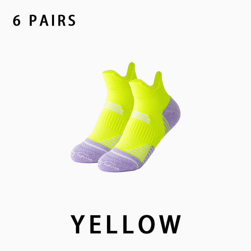Marathon Low Cut Women Running Socks（6 pairs）