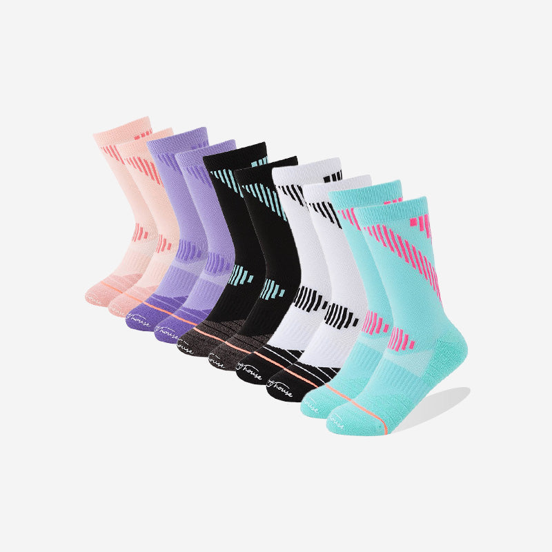 Towel Bottom Women‘s Running Socks（6 pairs）