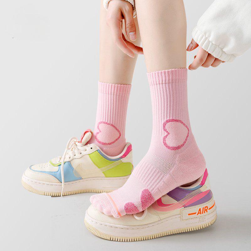 Women's Autumn/Winter Thickened Running Socks（6 pairs）