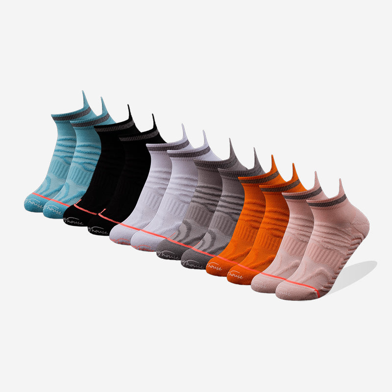 Women's Professional Running Compression Socks（6 pairs）