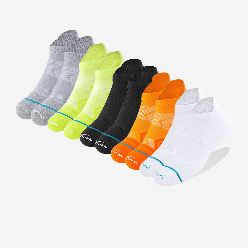 Men's Non-slip Breathable Running Socks(6 pairs)