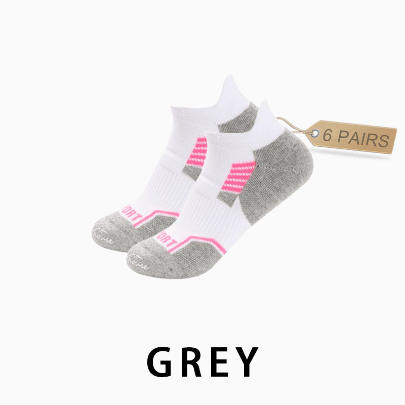 Professional Women's Running Socks（6 pairs）