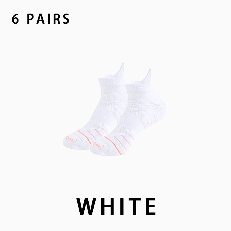 Women's Short Running Compression Socks(6 pairs）