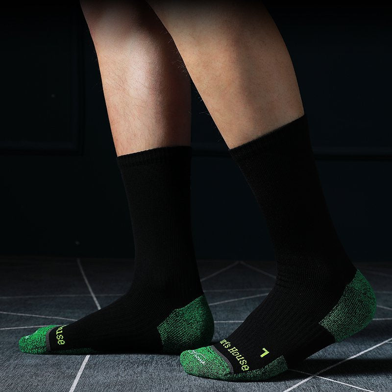 Men's Mid-calf Running Socks(6 pairs)