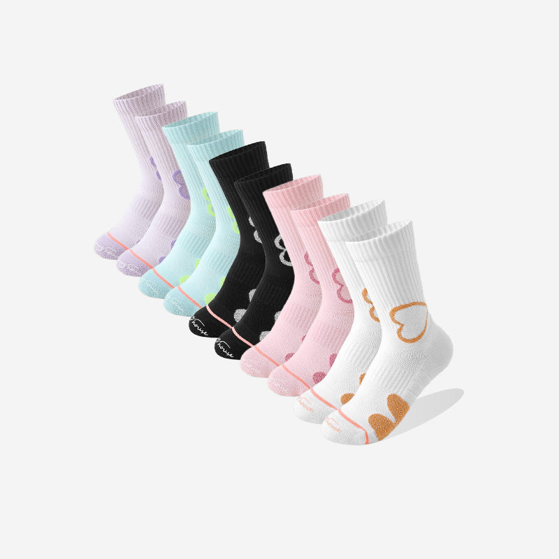 Women's Autumn/Winter Thickened Running Socks（6 pairs）