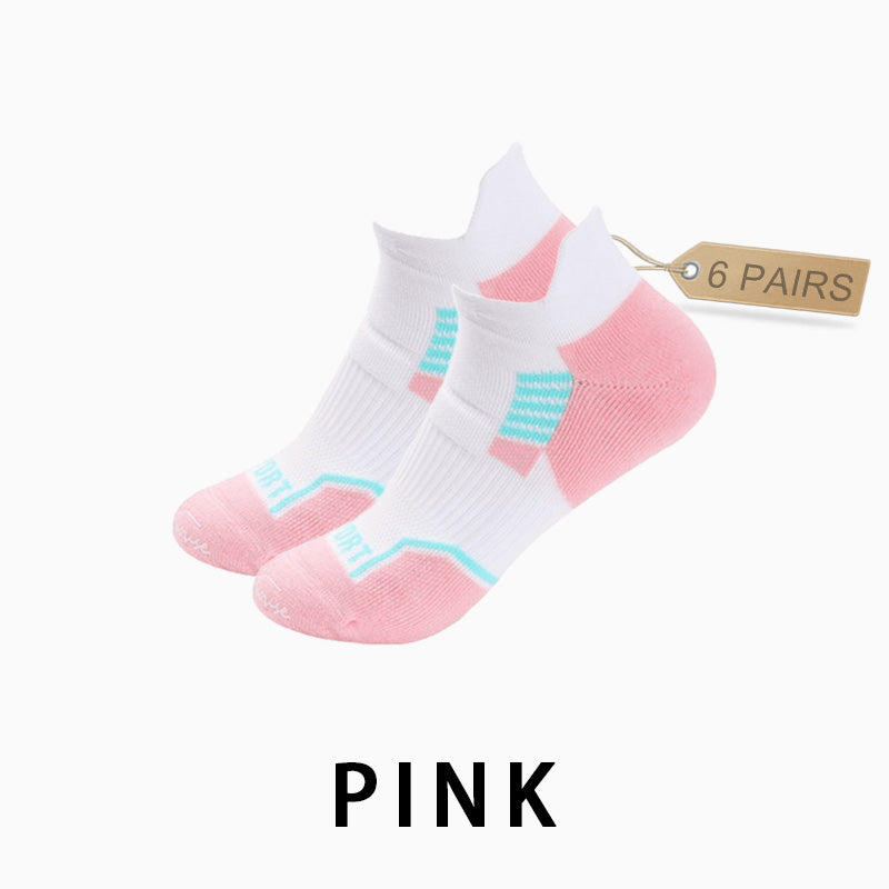 Professional Women's Running Socks（6 pairs）