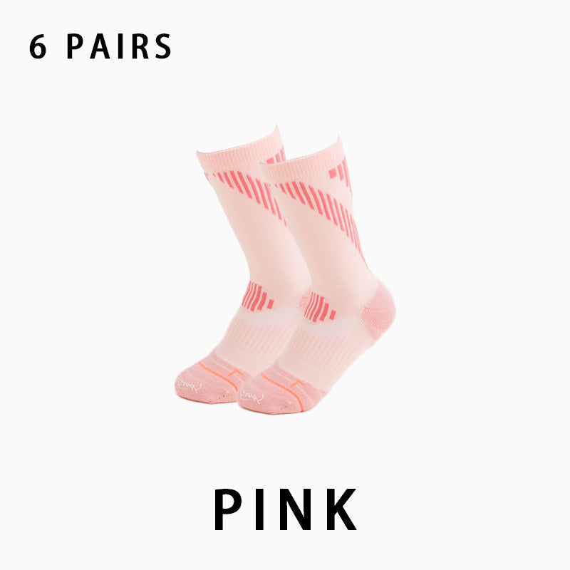 Towel Bottom Women‘s Running Socks（6 pairs）