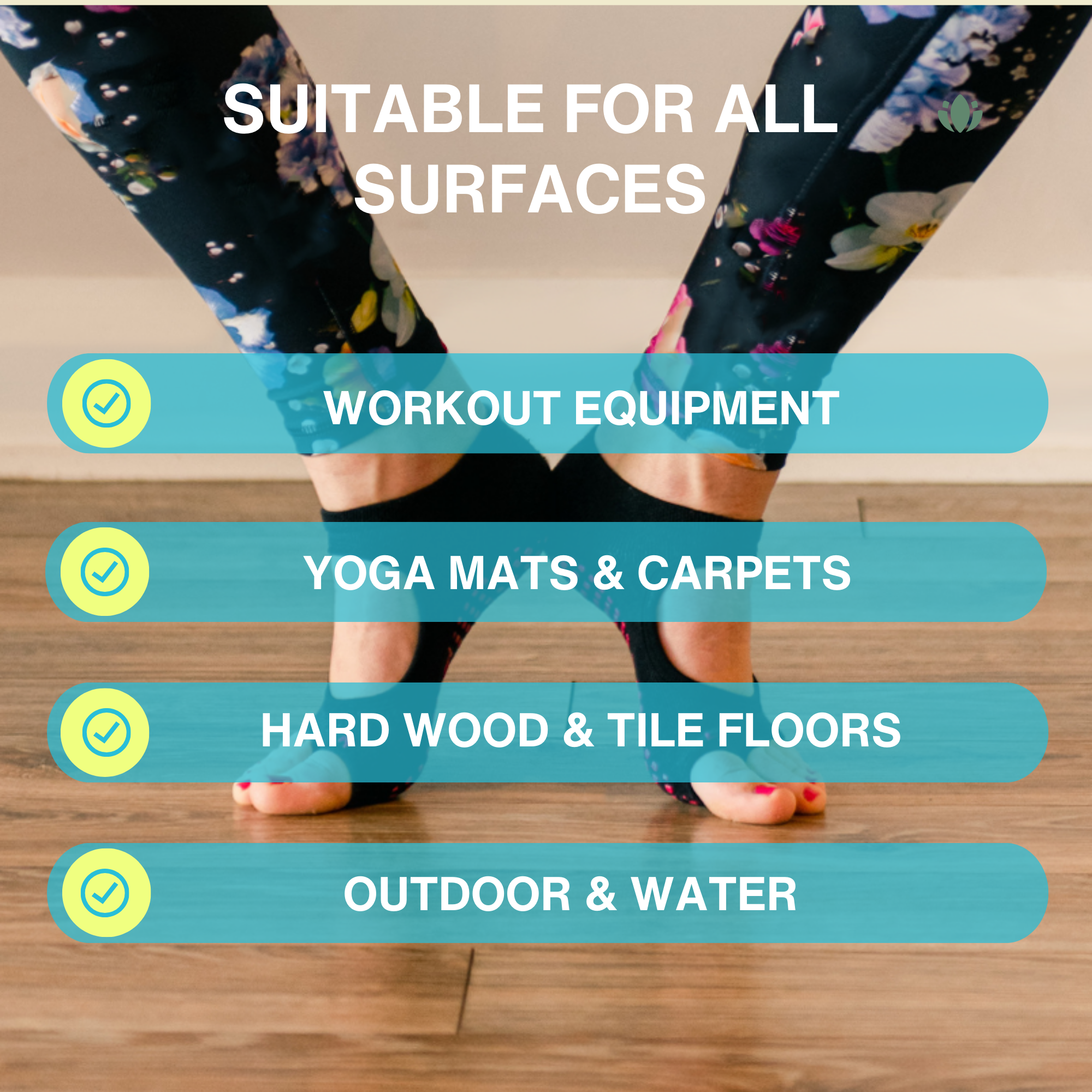 Tucketts Allegro Black Swan Pilates Socks - Non-Slip Grip, Open Toe, Barre & Yoga - Women's