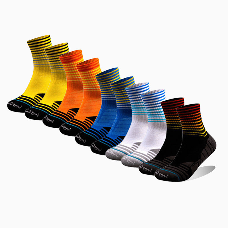 Professional Riding Men's Sport Socks(6 pairs）