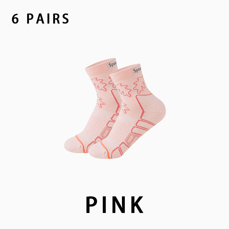 Women's Breathable Running Compression Socks（6 pairs）