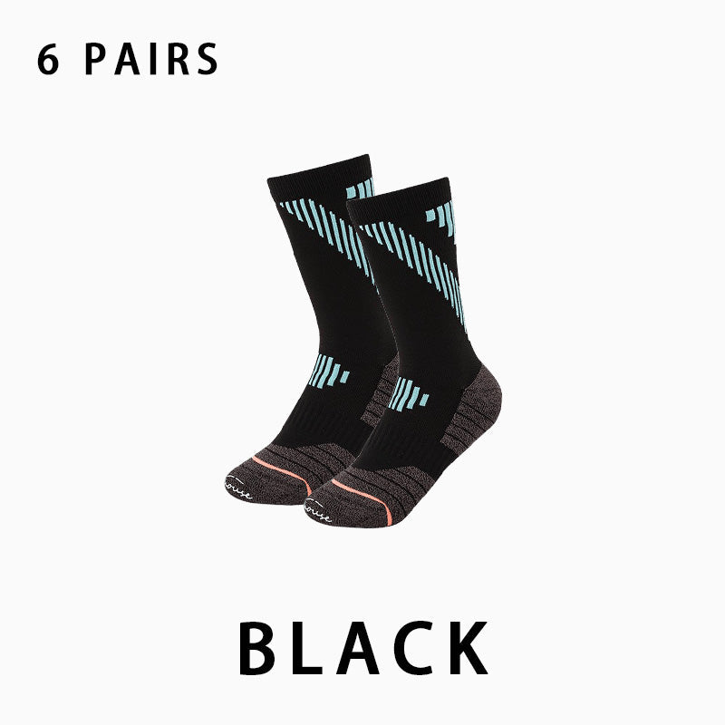 Towel Bottom Women‘s Running Socks（6 pairs）