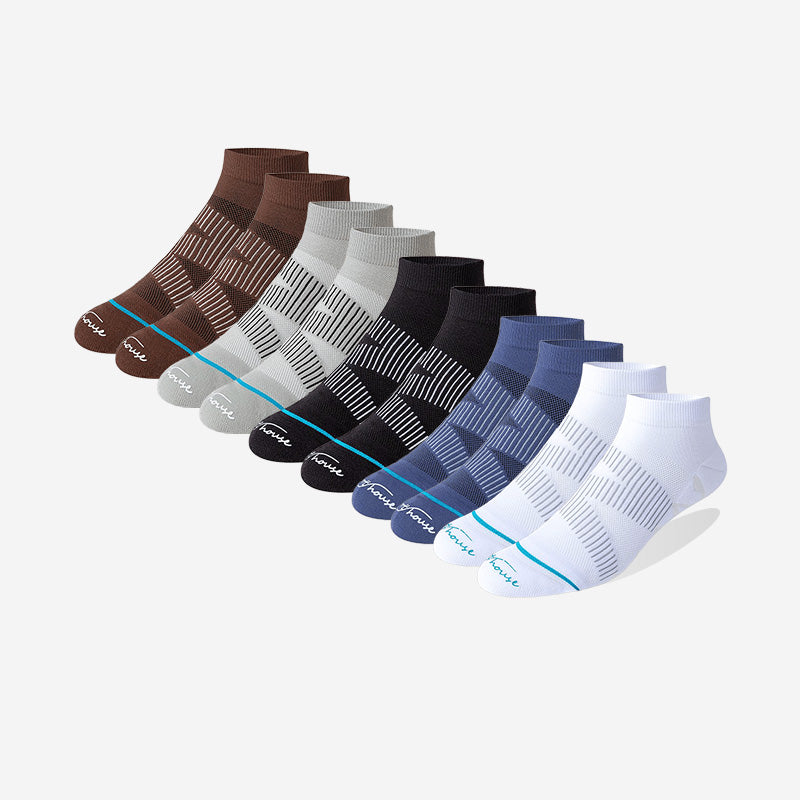 Marathon Men's Profession Running Socks（6 pairs）