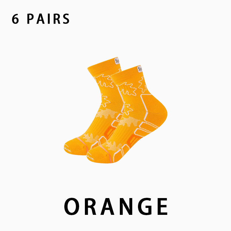 Women's Breathable Running Compression Socks（6 pairs）