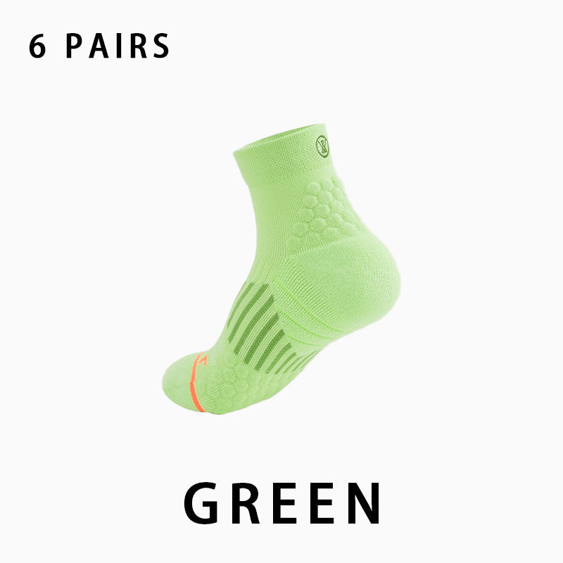 Women's Anti-slip Sports Running Socks（6 pairs）