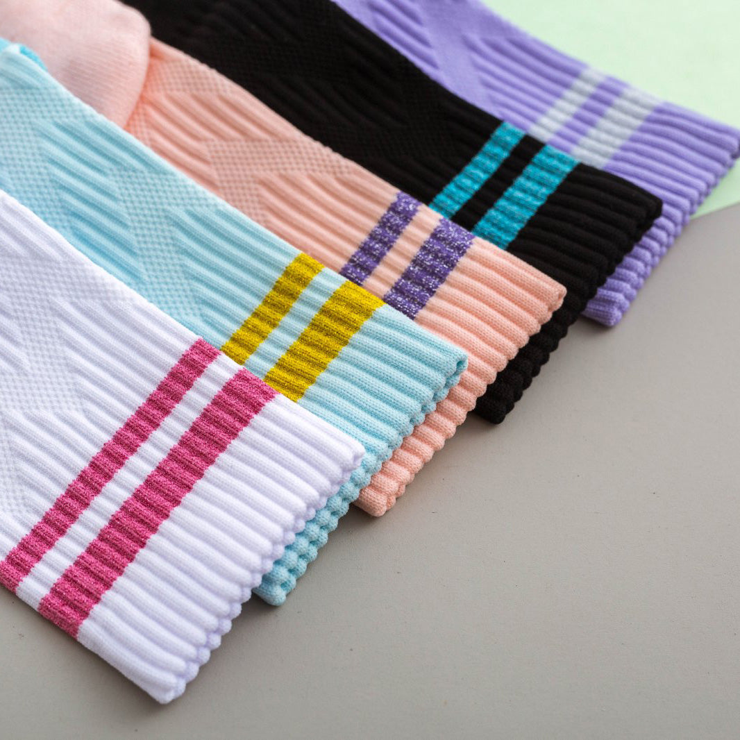 Professional Women Breathable Running Socks（6 pairs）