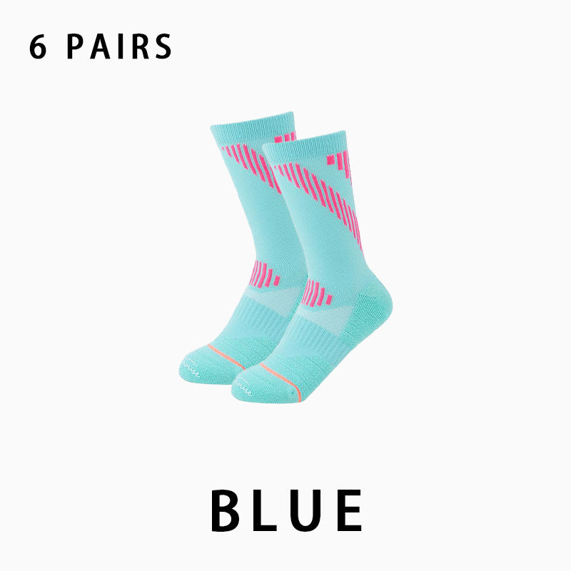 Towel Bottom Women‘s Running Socks（6 pairs）