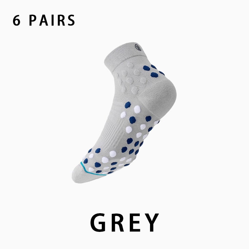 Men's Polka Dot Running Socks（6 pairs）