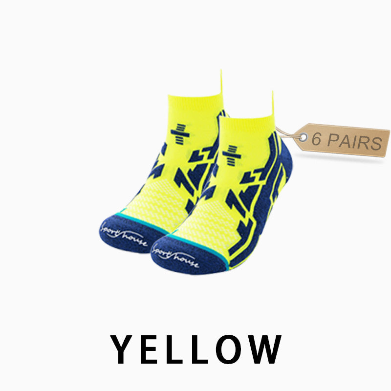 Profession Men's Running Compression Socks(6 pairs)