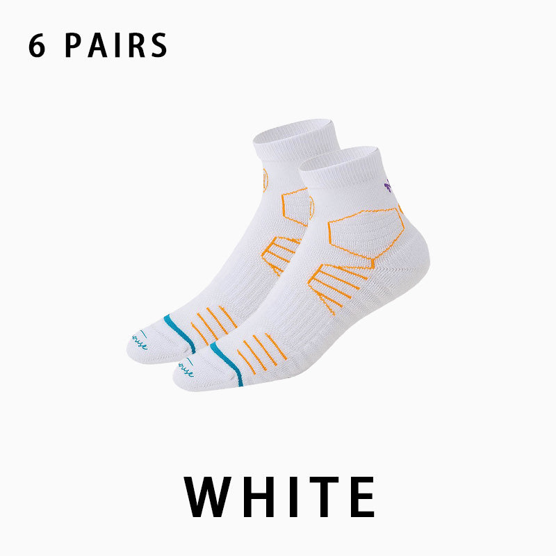 Couple's Professional Non-slip Running Socks(6 pairs）