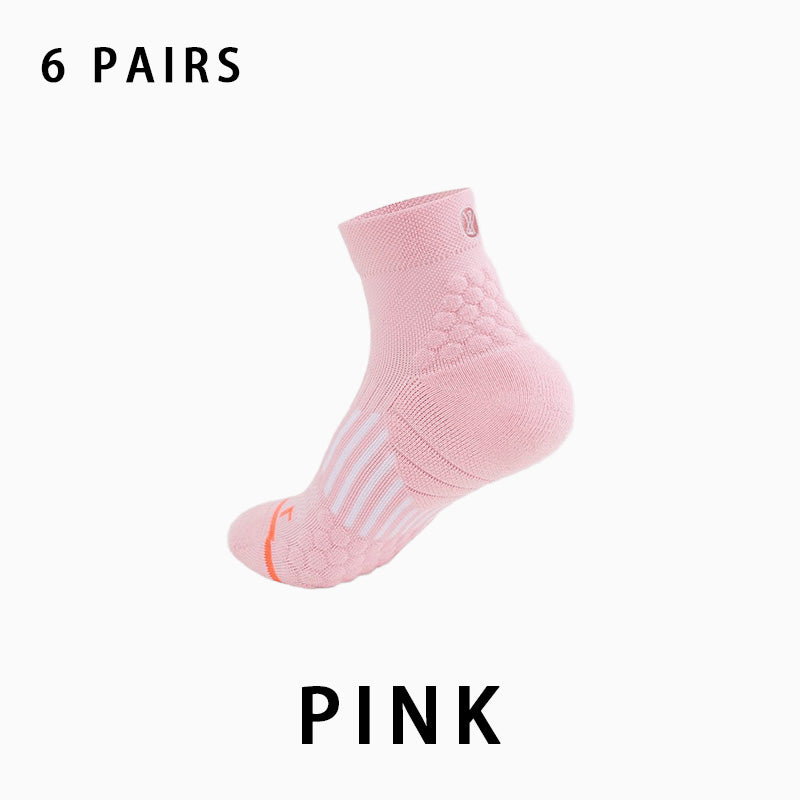 Women's Anti-slip Sports Running Socks（6 pairs）