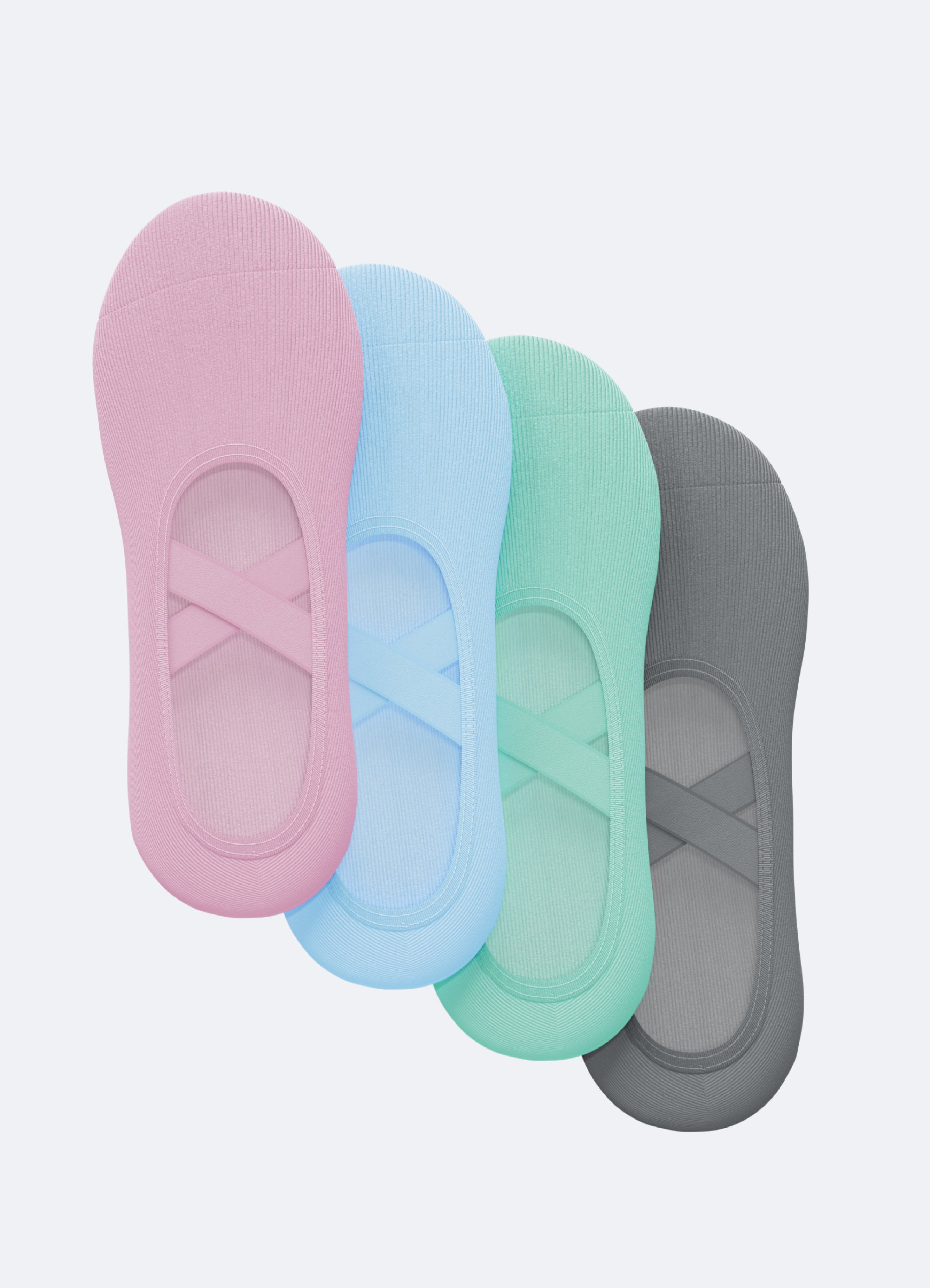 Pilates Grip Socks I 4-PACK
