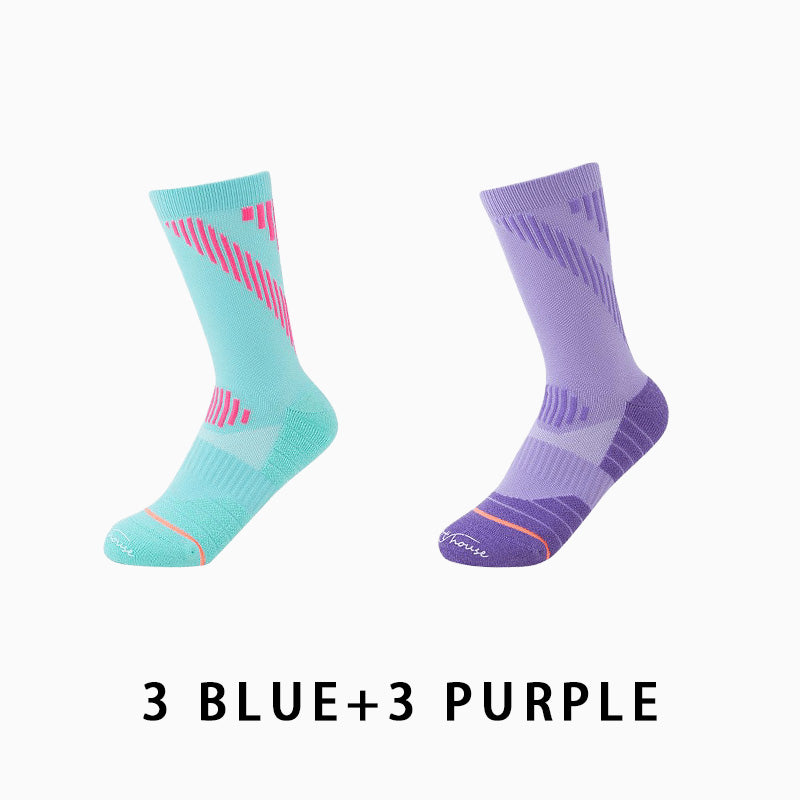 Towel Bottom Women‘s Running Socks（6 pairs）