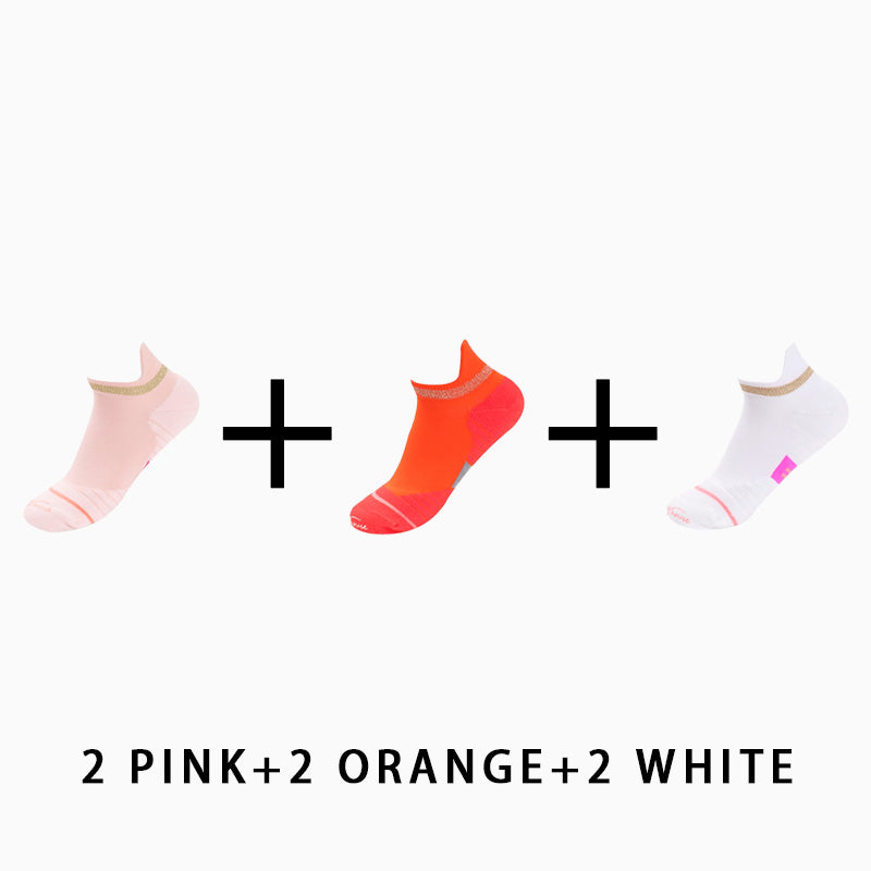 Women's Low Cut Running Socks(6 pairs）