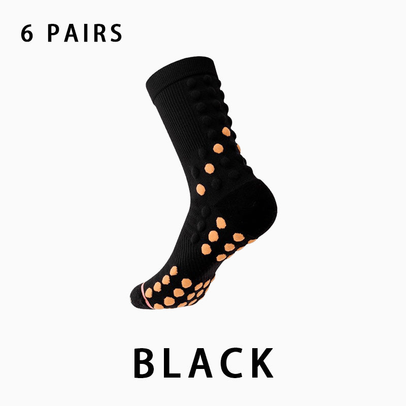 Women's Non-slip Profession Running Socks(6 pairs）