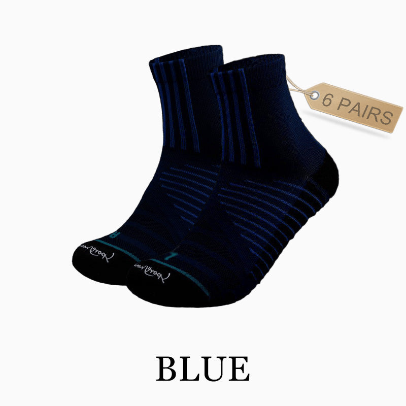 Mens Grip Socks Fitness （6 pairs）