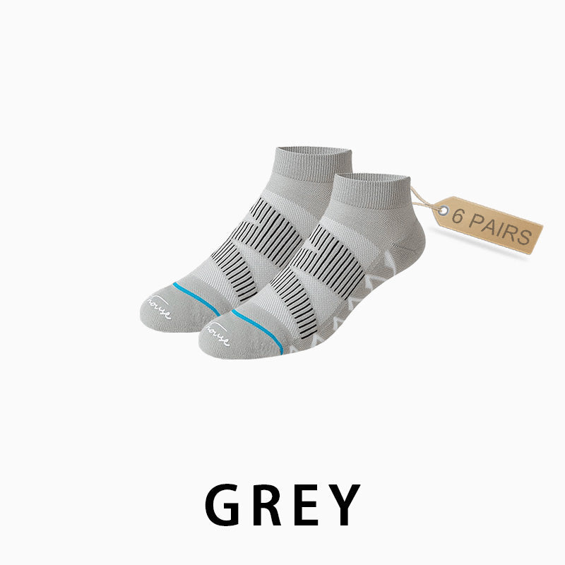 Marathon Men's Profession Running Socks（6 pairs）