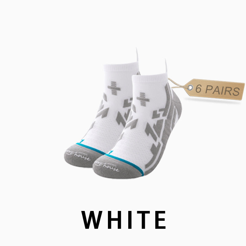 Profession Men's Running Compression Socks(6 pairs)