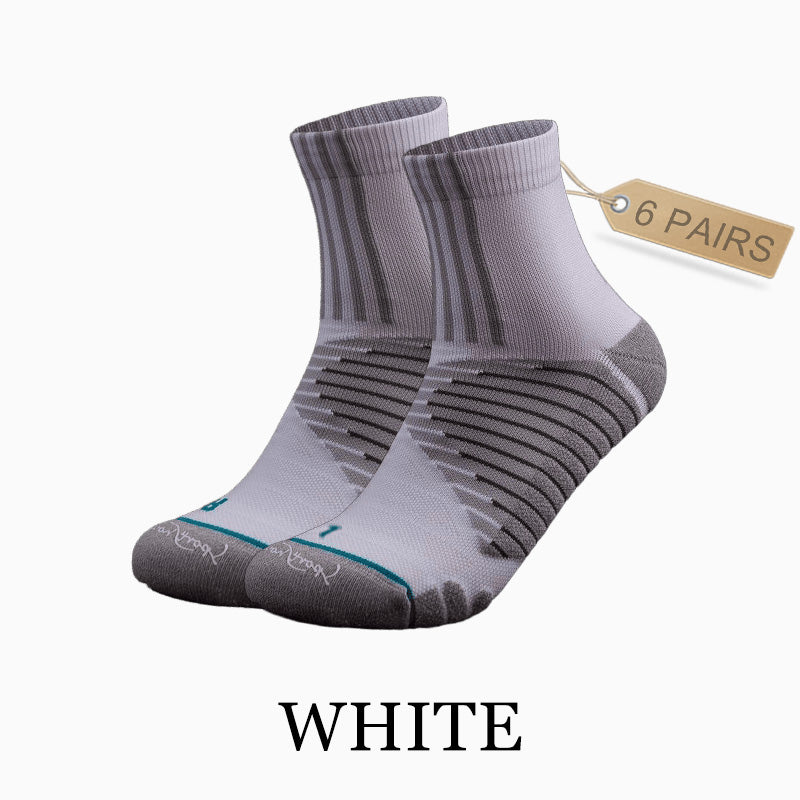 Mens Grip Socks Fitness （6 pairs）