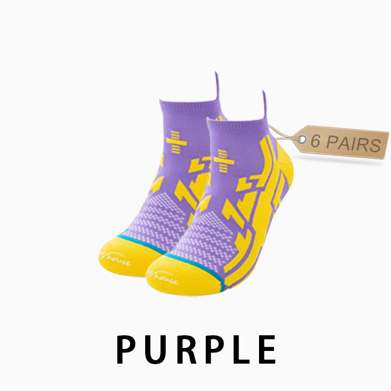 Profession Men's Running Compression Socks(6 pairs)