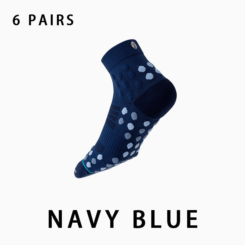 Men's Polka Dot Running Socks（6 pairs）