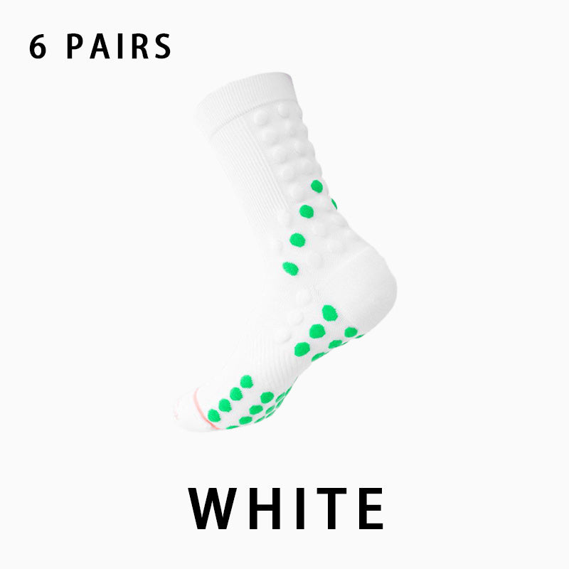 Women's Non-slip Profession Running Socks(6 pairs）